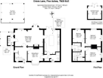 Floorplan of Criers Lane, Five Ashes, Mayfield, East Sussex, TN20 6LE